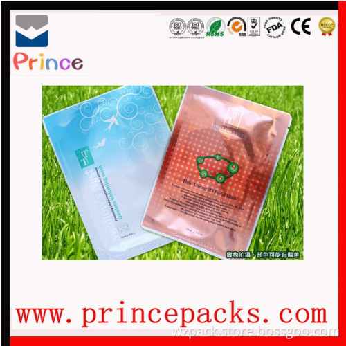 facial mask packaging, facial bag, aluminum, best selling